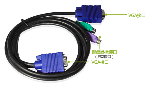 PS2接口1.8米信号线(图1)