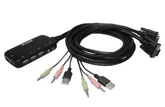 图为：D-Link DKVM-72U