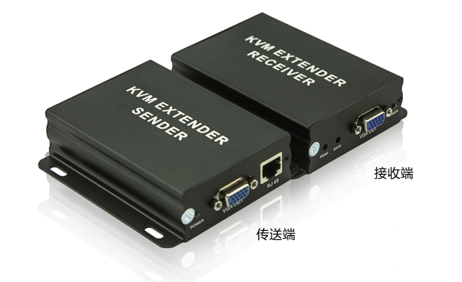 200米VGA KVM延长器,USB口(图2)