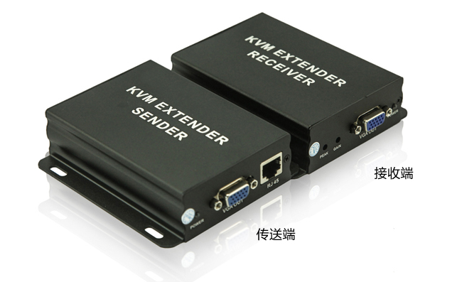 100米VGA KVM延长器,USB口(图2)