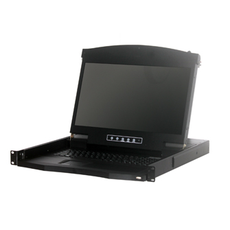 17.3寸单端口机架型高清LCD KVM控制台，VGA/DVI/HDMI(图4)
