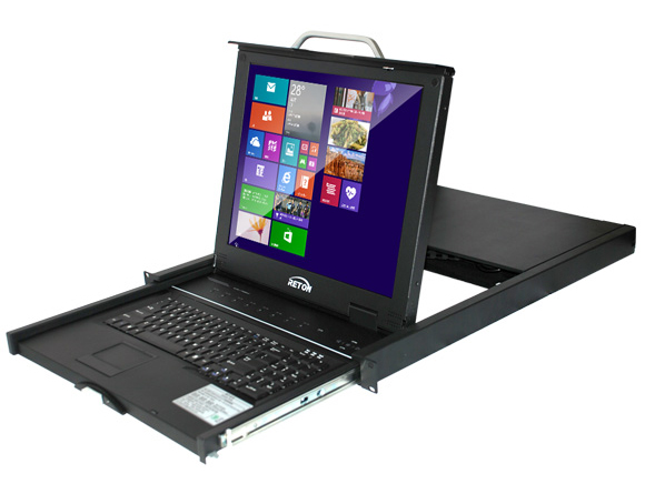 8口USB直流LCD KVM(图1)